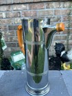 Vintage Farber Bros Krome-kraft Chrome   Bakelite Pitcher     Art 1930s  no Lid 