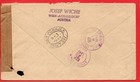 Austria 8 Diff Stamp Used On Registered Cover Censor To Usa 1947