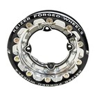 Keizer Polished Beadlock Wheels 10  Skinny Front 9  Rear Banshee Raptor Yfz