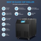 Cold Plunge Water Chiller 1hp Efficient Hot And Cold Water Chiller For Ice Bath