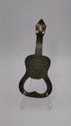 Vintage Guitar Shaped Metal Beer Bottle Opener Japan Breweriana Collectible