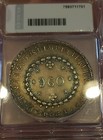 1824 Rio Brazil 960 Reis Icg Au - 28 Tulips  bit Scarcer Than 29   30 