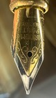 Waterman Paris Fountain Pen Wood Grain Gold Tone Iridium Nib Case