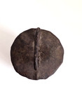 Antique Handmade Cow Bell Riveted Metal Rusty Old Vintage  5648