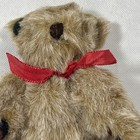 Vintage Albert E  Price Brown Shaggy Jointed Teddy Bear Stuffed Animal Plush New