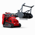 Handy Raytree 48  Mini Skid Steer Drum Forestry Mulcher Extreme Duty Wide Cut