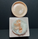 Vtg Nos White Shoulders Bath Powder New Plastic Box Pink 8 Oz 