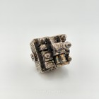 Judaica Hanukkah Dreidel Rare 925 Silver  