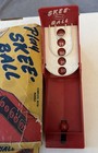 Vintage 1960s Ideal Play Skee Ball Table Top Arcade Toy Game W  Original Box Htf