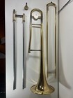Yamaha Ysl-354 Bb Tenor Trombone W  Hard Case   Vintage Bach New York Mouthpiece
