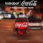Coca-cola Coke Kidrobot Dunny 3  Figure Limited Edition New Nib Sealed