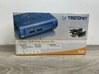  new In Box  trendnet Tk-207k 2 Port Usb Kvm Switch Kit