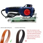 Portable Adjustable Temp Edge Banding Machine Wood Pvc Manual Edge Bander 220vkj