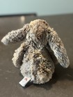 Jellycat Small Bashful Woodland Bunny Rabbit Gray Brown Plush  London 8  