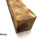 6 x 6 x 72  Hand-hewn Barn Beam Mantel Rustic Coffee Color Solid Wood Shelf
