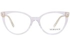 Versace Ve3298b - 148 Eyeglass Frame Crystal W demo Lens 55mm