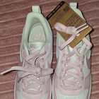 Nike Pink white Low Top Lace-up Unisex Kids Athletic Sneaker