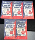 Vintage Packs Of Stamps Hinges Including 5 Sealed Dennison Packs Of 1000pcs