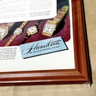 Rare Item  Hamilton Hamilton Vintage Antique Poster Advertisement