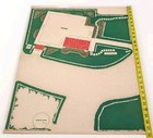 Vintage 1948 Eska International Harvester Farm Scale Model Kit Toy Barn Silo