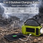Kaito Voyager X Emergency Radio With Noaa Weather Alert Am fm sw Solar Crank