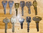 Vintage Lot Of 100  Keys Car Autos House Padlock Gm Security Collectible
