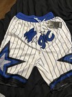 Orlando White Magic Basketball Shorts Size Lrg