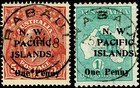 Kinggeorge V   Kangaroo  nwpi  Provisionals Surcharged 1d Over 5d   1d Over 1 -