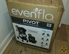 Evenflo Pivot Modular Travel System W  Litemax Car Seat   Base  Gray