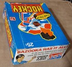 1980 Topps Hockey Card 25c Wax Pack Empty Store Display Box - No Cards Included
