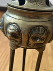 Antique Chinese Brass Incense Burner