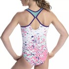 Gk Elite Women s Silly Splatter Pink And Green Tank Leotard Adult L Nwt