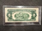 1953 A Series Red Seal  2 Dollar Bill Likely Circulated