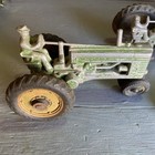 Lot Of 3 Vintage 1947 Ertl John Deere A W  Man Tractor 1 16 Diecast Farm Toys