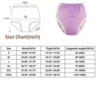 Waterproof Incontinence Underpants Adult Diaper Cover Leak Proof Washable
