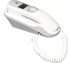 At t Corded Phone Home Office With Caller Id Desk And Wall Mount Telephone White