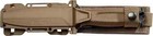 Gerber Strongarm Fixed Blade Knife Plain Edge - Coyote Brown