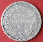1858 Canada 20 Cents - Fine - Lot 10511
