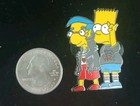 Bart Simpsons Stranger Things D d Dungeons Dragons Hellfire Metal Enamel Pin 