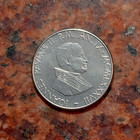 1987 Vatican City 50 Lire Coin - John Paul Ii Refuge Of Sinners -   b7729