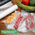 8  X 50  Vacuum Sealer Bags Roll Sous Vide Food Saver Storage Bag 4 Mil Embossed