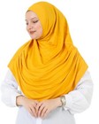 Ready To Wear Hijab For Women Instant Turban Soft Muslim Scarf For Prayer Lon   