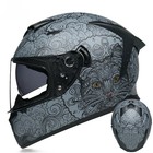 Men s And Women s Full Face Helmet Double Lens Motorcycle Helmet