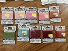 Embroidery Ribbon Lot- Organza   Rayon  Used