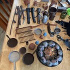 Marx Johnny West Vintage Campfire Accessories Lot