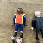 Playmobil Lot Of 8 Vintage Hairless Hatless People Figures