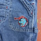 Vintage Dragon Tales Embroidered Shortalls Toddler 2t Denim Shorts - Ord
