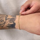 10k Yellow Gold 3 5mm Figaro Italian Chain Bracelet Or Anklet Mens Womens 9 