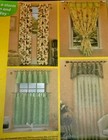Simplicity Dummies Pattern 5783 Window Treatments Drapes Curtains Valances Uncut