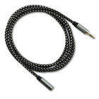 Satellitesale 3 5mm Jack Male To Female Aux Extension Cable Nylon Cord